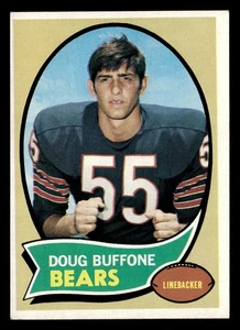 1970 Topps Doug Buffone #163 EX-MT Chicago Bears Rookie - Foto 1 di 2
