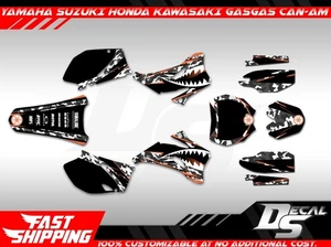 Fits Yamaha YZF250-450 2006 to 2009 yzf450 yz250f graphic kit stickers YZF - Bild 1 von 5