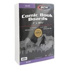 Pack 100 BCW Silver Age /Era Comic Book Acid Free Backing Boards white backers