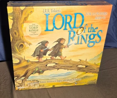 New! Lord Of The Rings Board Game 2003 VTG Eagle Games NEW see pic Reiner Knizia Foto 1 de 4