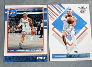 2024-25 NBA Hoops Shai Gilgeous Alexander Lot X2 - Picture 1 of 1