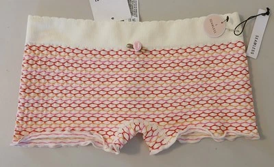 Forever 21 Bragas Pequeñas Boyshort Ropa Interior Elastizada Sin Costuras Marfil Rojo Rosa Org  Foto 1 de 4