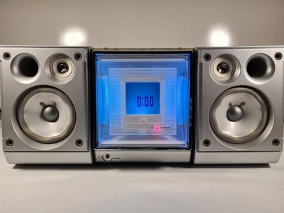 JVC Mini HiFi Stereo CA-UXA52 CD Cassette Radio - Image 1 of 4