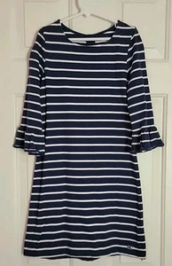 Vineyard Vines striped Blue And White Children's Size Small Dress - Picture 1 of 6