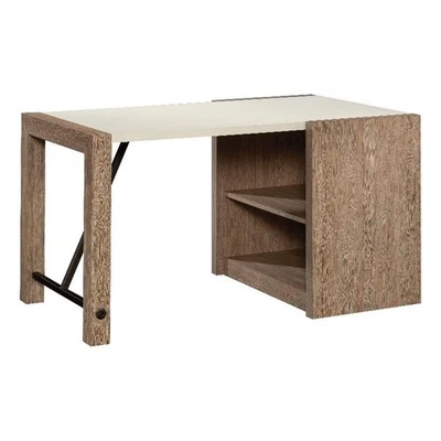 Sauder Dixon City Engineered Wood Computer Desk in Brushed Oak Finish - Image 1 of 4