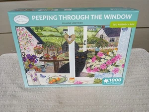 Otter House Peeping Through The Window Anne Mortimer 1000 Piece Jigsaw New 2021 - Picture 1 of 8