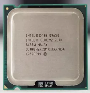 Intel Core 2 Quad Q9650 quad-core LGA 775 3GHz/12M/1333 CPU processor Q9650 - Picture 1 of 1