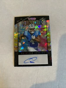 2024 Leaf QUINSHON JUDKINS Vivid Technicolor Auto #d 1/5 Ohio State Autograph RC - Bild 1 von 2