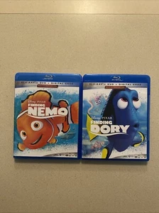 Finding Nemo + Finding Dory (Blu-ray/DVD, 2019) 6 Disc Set! - Picture 1 of 5