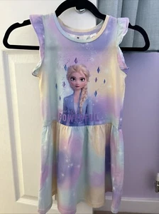 H & M Frozen Summer Dress 6-8 Yrs - Picture 1 of 7