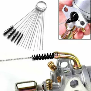 18 in 1 Motorcycle Carb Cleaning Brush Deposit Jet Remove Tool Kit for Honda - Picture 1 of 12