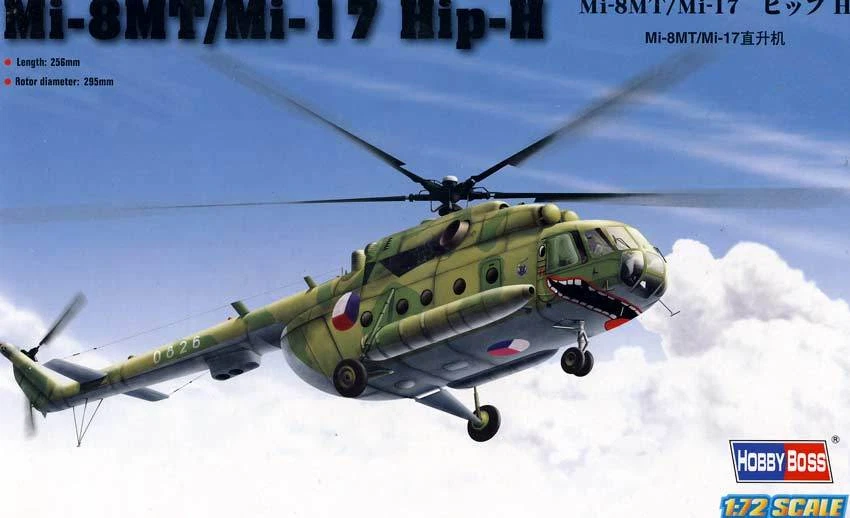 Hobbyboss Mil Mi-8MT/Mi-17 Hip-H Chine Tchèque Irak Air Force 1:72 Modèle-kit - Image 1 of 1