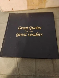 tolle Zitate von großen Führern von Peggy Anderson Copyright 1979 - Bild 1 von 1