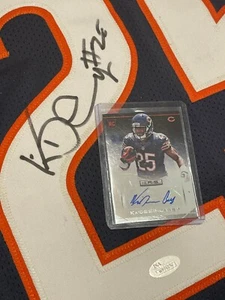 🔥 JSA Ka'Deem Carey Autogramm Trikot mit Bonus Auto Rookie Karte - Auto RC 🔥 - Bild 1 von 8