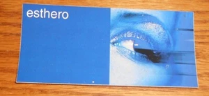 Adesivo Esthero Promo 6x4 Respiro da un altro hip hop RARO - Foto 1 di 2