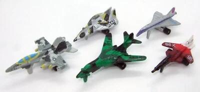 Micro Machines 1993 FAMOUS FLYERS #3 Concord X-29 Stealth Fighter F-18 Hornet - Image 1 of 2