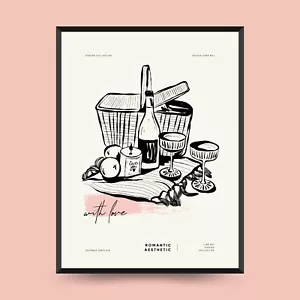 Kitchen Unframed Prints Wall Art Food Illustration Decor Cooking Artwork Quotes - Picture 1 of 7