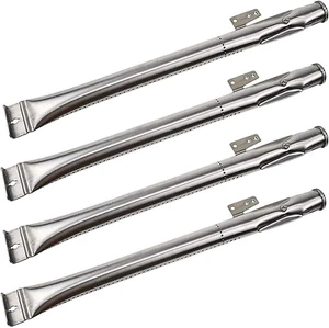 Repuesto de tubos quemadores de parrilla de acero inoxidable para parrillas de gas (paquete de 4) - Imagen 1 de 12