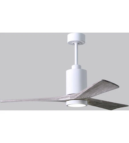 Matthews Fan Company PA3-WH-BW-52 Patricia Indoor Ceiling Fan Gloss White Light - Image 1 of 1