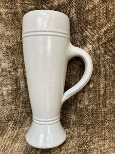Tazza da bere vintage 20 oz SOHM Pottery Tankard alta 9" birra Ale - Foto 1 di 10