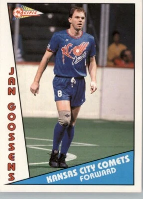 1991-92 Pacific MSL MISL NASL NPSL -  Kansas City Comets -   #94 Jan Goossens - Image 1 of 2