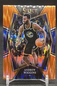 2021-22 Select Premier Level Orange Flash Prizm #134 Andrew Wiggins Warriors - Imagen 1 de 6