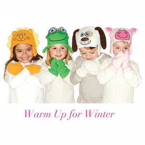 Avon Tiny Tillia Winter Hat Cap & Gloves Mittens Set Baby Toddler S/M 12-18 Mo - Picture 1 of 7