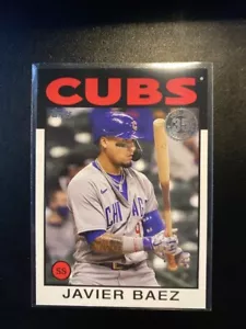 2021 Topps Update '86 Topps #86B8 Javier Baez - Bild 1 von 2