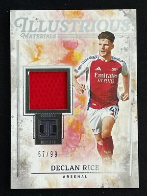 Declan Rice 2024-25 Panini Impeccable P/L Illustrious Materials 57/99 #IL-DR - Image 1 of 2