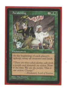 AWAKENING Stronghold English Magic Excellent Despertar Fortaleza MTG EX - Imagen 1 de 1