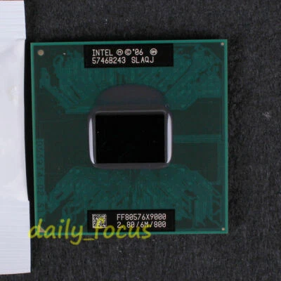 Intel Core 2 Extreme X9000 SLAQJ SLAZ3 2.8 GHz FF80576ZG0726M CPU 800 MHz - Image 1 of 2