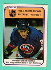 (1) MIKE BOSSY 1981-82 O-PEE-CHEE # 309 ISLANDERS RB EX-MT CARD (H8088)