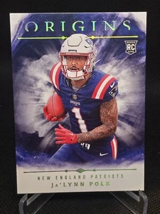 2024 Panini Origins #122 Ja'Lynn Polk Rookie Base Patriots RC - Picture 1 of 2
