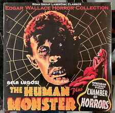 Sealed New The Human Monster(The Dark Eyes Of London)Laserdisc 1939)-Bela Lugosi