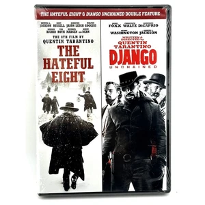 THE HATEFUL EIGHT (2015) / DJANGO UNCHAINED (2012) DVD - NIW Unopened - Picture 1 of 3