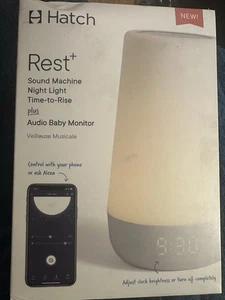 Nuevo pero leer PLS HATCH REST PLUS máquina de sonido Time to Rise monitor de audio GE1 - Imagen 1 de 14