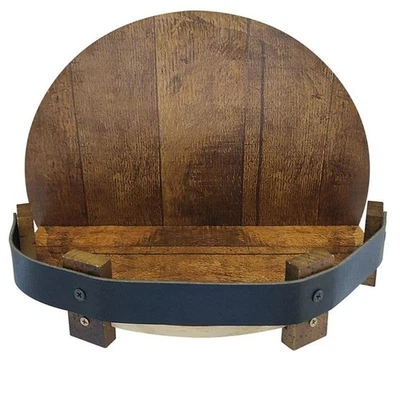 Handgefertigte Schnaps Flaschen Display, ein der Wand Befestigtes Whisky Fa6923 - Bild 1 von 4