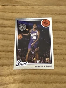 Rasheer Fleming RC - 2025-26 Topps 45th Anniversary #80BK-74 - Phoenix Suns - Picture 1 of 2