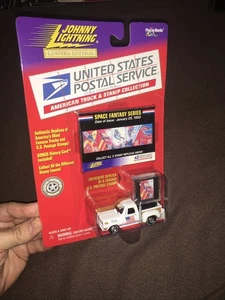 Johnny Lightning CHASE 1978 Dodge Li'l Red Express WHITE LIGHTNING Postal USPS - Bild 1 von 9