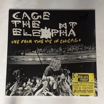 Cage The Elephant LIVE FROM THE VIC IN CHICAGO RSD BF 2025 New Colored Vinyl 2LP - Imagem 1 de 3