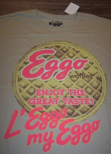 EGGO WAFFLES L'Eggo My Eggo T-Shirt MENS LARGE NEW w/ TAG - Picture 1 of 4