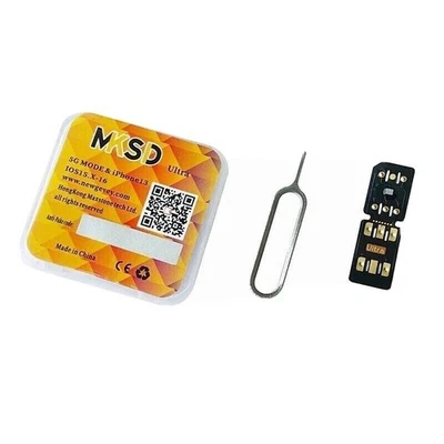 MKSD Ultra V5.3 Unlock Card RSIM Chip Service Fit iPhone 13 12 11 X XR 8 7 6 - Image 1 of 4
