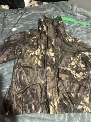 Vtg Columbia Jacket Men XL Camo Camouflage Hunting Mossy Oak Breakup - Image 1 of 4