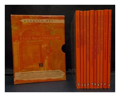 KING, STEPHEN... ET AL. [AUTHORS] A Little Box of Penguins, Ten Volumes 1996 Pap - Image 1 of 1