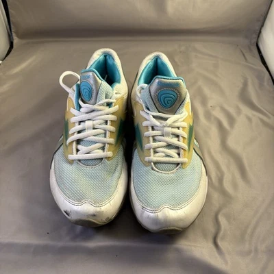 Reebok женщин обуви EasyTone плюс размер 7 М белый бирюзовый Athletic кроссовок - Изображение 1 из 4