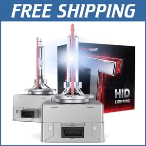 High/Low Beam D3S Xenon Bulbs - 3X Brighter Upgrade for Safer Night Driving - Picture 1 of 9