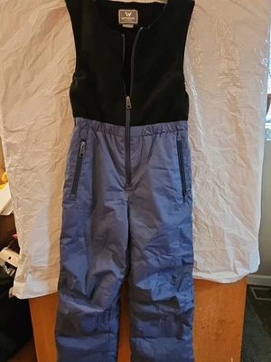 Traje de Nieve Sierra Blanco 1 Pieza Azul Talla 6 Niños Jóvenes Foto 1 de 4