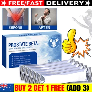 New Prostate Beta Glucan Gel Dressings, See Results in 7 Days For Male ~~ - Picture 1 of 9