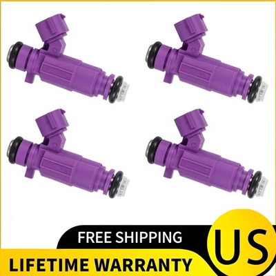 4 inyectores de combustible para 02-06 Hyundai Santa Fe XG350 Kia Amanti Sedona Sorento 3,5 L Foto 1 de 4