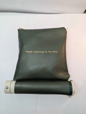 20” Vinyl Chess Board Meets Tournament Standards Green 2.25 Inch Squares - Image 1 of 4